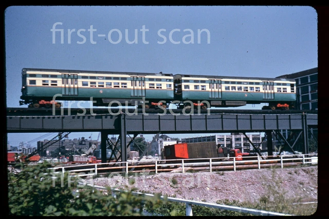 D DUPLICATE SLIDE - CTA Chicago 6007 MU Electric EL Action