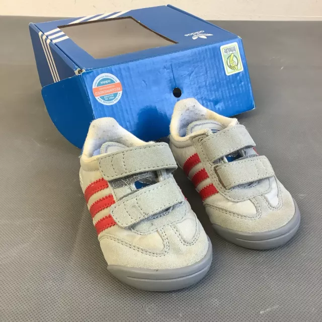 BABY INFANT BOYS Adidas Dragon Grey Boxed Shoes Size UK 3K 10.95 PicClick UK