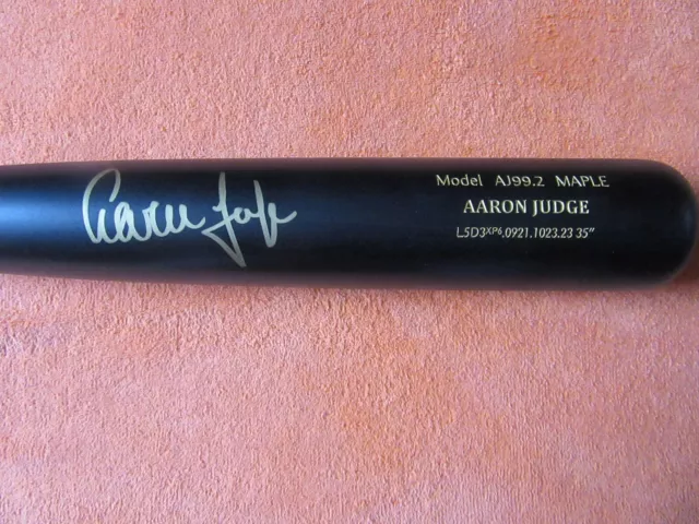 Aaron Judge Signed Chandler Game Model Bat Fanatics & MLB COA's