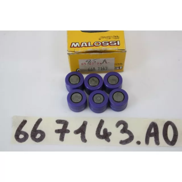 Kit 6 rulli variatore 16 X 13 9,5gr MALOSSI Roller weights