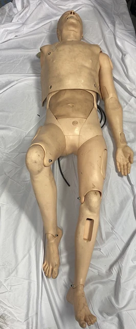LAERDAL NURSING ADULT BODY Mega code Kelly AIRWAY MANIKIN 200-05050 Untested