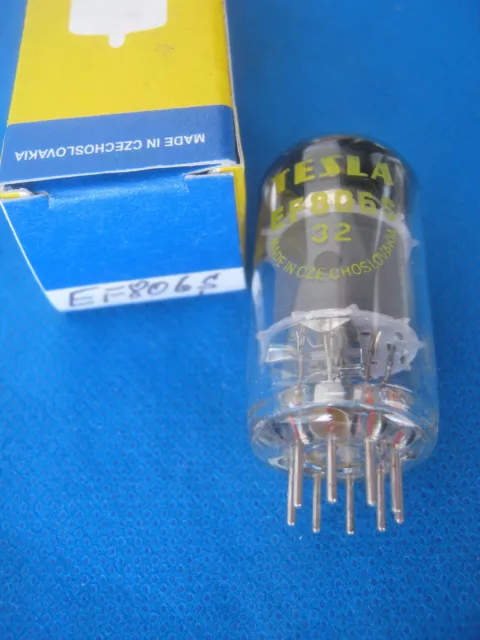 EF806S  Röhre TESLA - NOS -  EF 806 S