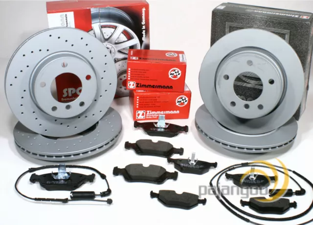 Zimmermann Sport Bremsen Set Ø 300 mm + 294 mm vorne hinten für BMW 3er [E46]