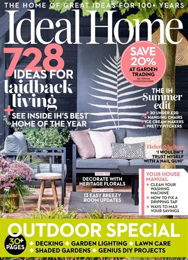 Ideal Home Magazine August 2023 ~ New ~