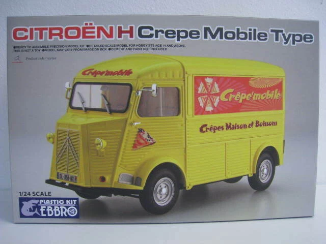 Maquette voiture de collection : Camionnette Citroën H - 1/24