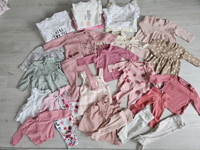 Baby 🩷 Girl Clothes Bundle Size 0-3 Months / Leggings / All Good Condition
