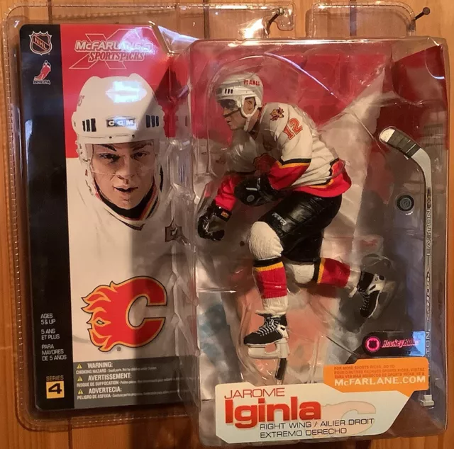 McFarlane NHL 4 Jarome Iginla Calgary Flames NEU