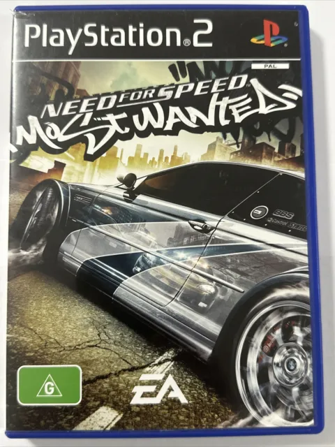 Playstation 2 PAL Edition Need for Speed Most Wanted Video Game