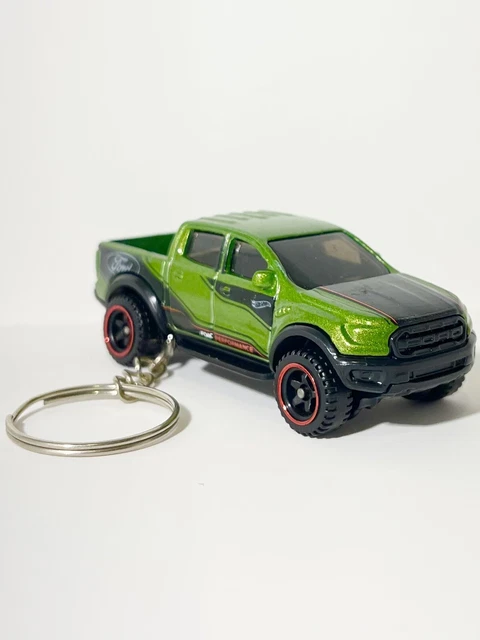 Hot Wheels Custom Keychain ‘19 Ford Ranger Raptor Green