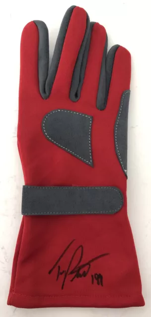 Travis Pastrana Hand Signed Red Racing Glove X Games Subaru 2