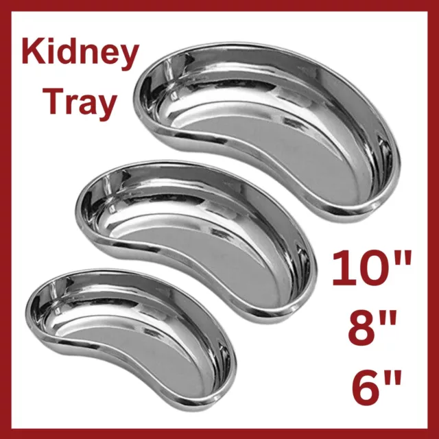 Professional Kidney Tray Stainless Steel Surgical Instrument Tray Medical Tray