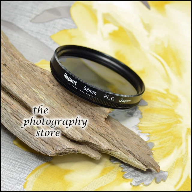 52mm Regent CPL Circular Polariser Digital Filter colours skies  FREE POST