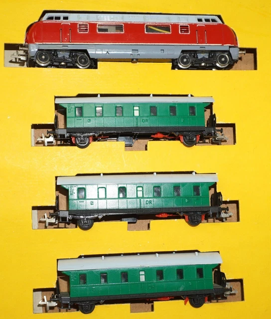Locomotive électrique Zeuke TT – Diesellok V180 – Échelle 1/120 – Voie TT – Occasion