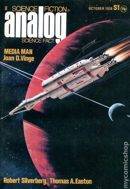 Analog Science Fiction/Science Fact Vol. 96 #10 VG- 3.5 1976 Stock Image