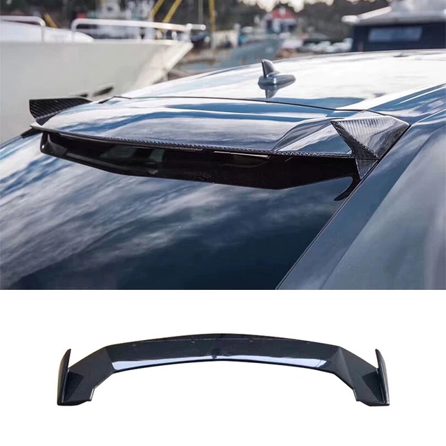DRY CARBON FIBER Roof Boot Spoiler Wing Flap 1pcs For Urus