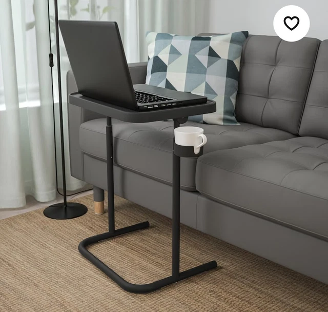 Tavolo Scrivania Porta Pc Computer Regolabile Tavolino Letto Divano Ruote Bianco 53961133