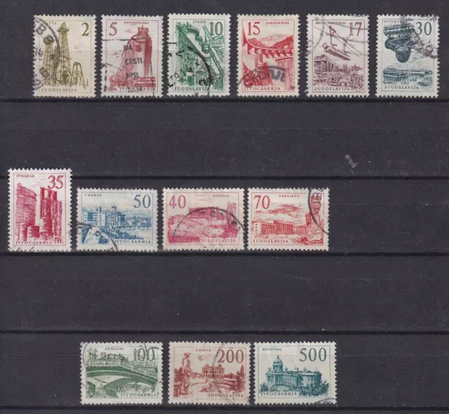 Yougoslavie 1949 Numéros définitifs surimprimés MNH