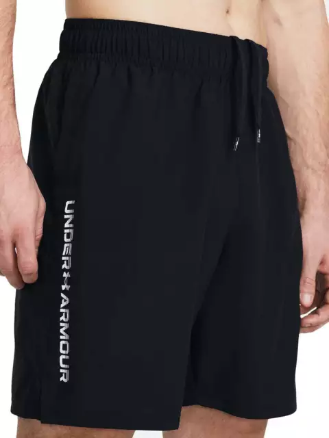 Pantaloncini Uomo Under Armour - Shorts Ua Woven Wordmark - Nero