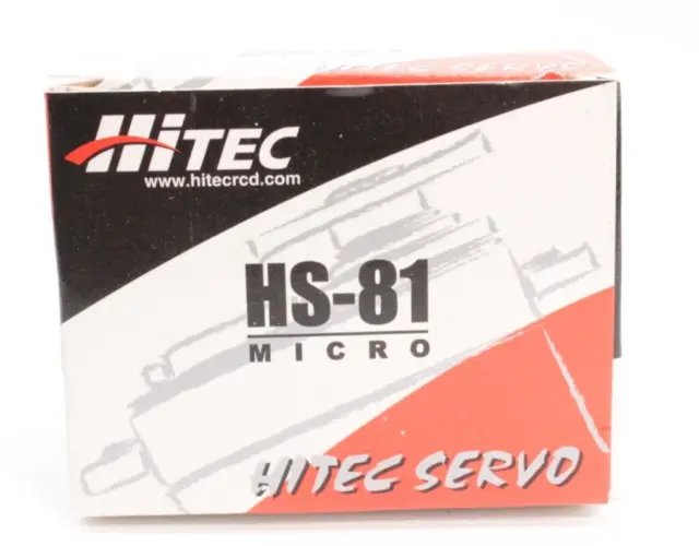 Hitec RCD Inc. HS-81 Micro Servo Universal HRC31081S Servo