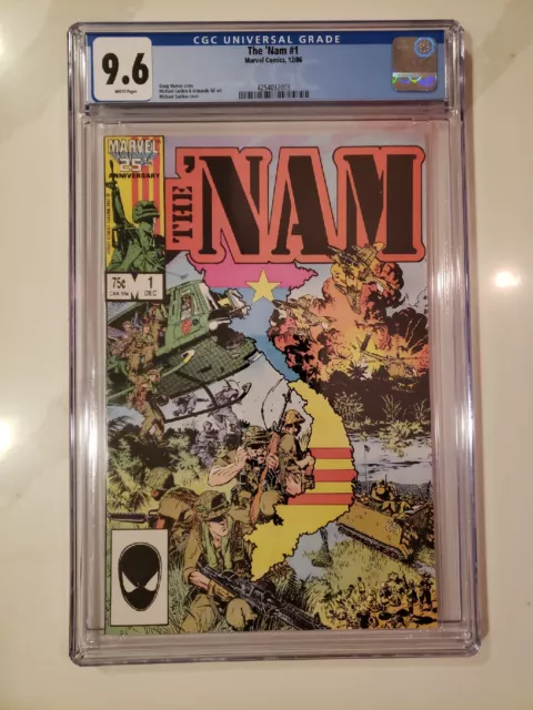 The 'Nam 1 CGC 9.6 Marvel Comics 1986
