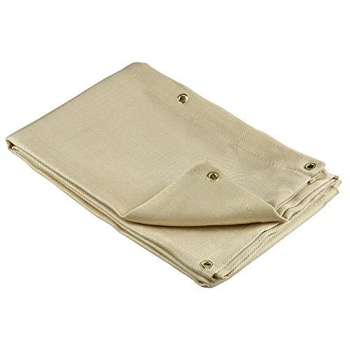 Neiko 10909A 6' x 8' Fiberglass Welding Blanket Fire Blanket for Welding Weld...