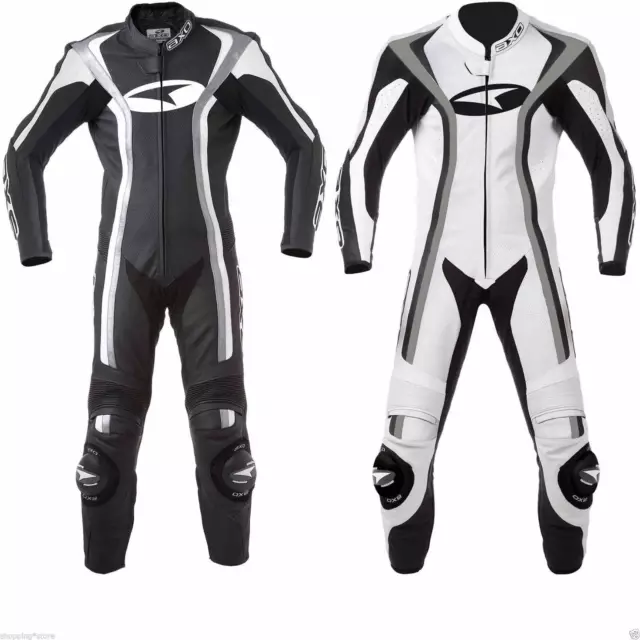 Motorcycle Leather Suit Motorbike Racing Suit Men Biker Jacket Trouser Suit