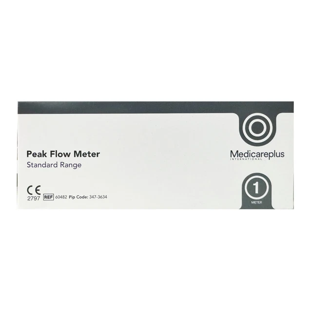 Flow Unit Plus MEDICARE PLUS PEAK Flow Meter Standard Range - 1 £18.99 - PicClick UK