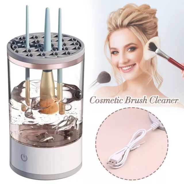 Automatic Brush Fast Cleaning Tool Electric Makeup Brush Cleaner & Dryer Machine 2