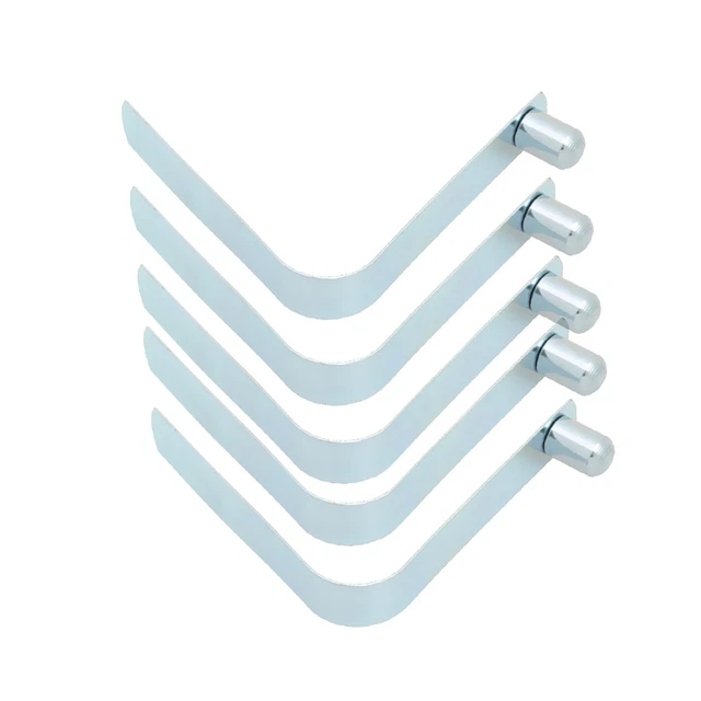 5Pcs Ressort Clip Pagaie Kayak Remplacement Snap Hook Crohet Simple 9mm Pince