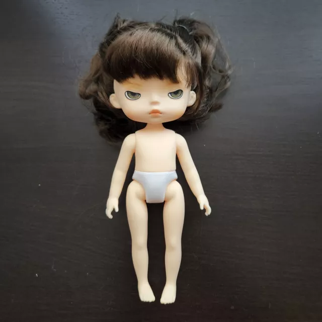 Monst 8" PVC Vynil Doll Grumpy Face Doll Nude New