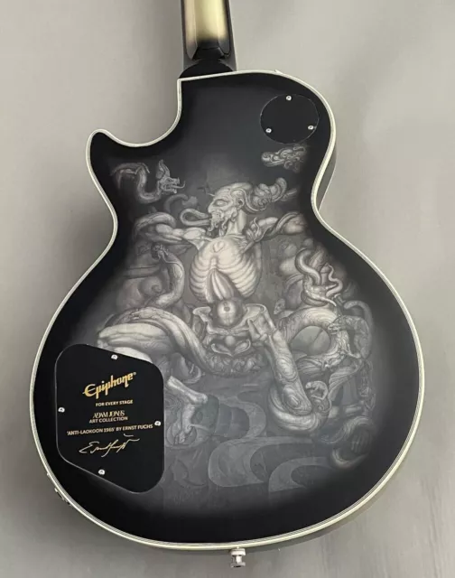 Epiphone Adam Jones Les Paul Custom Art Collection Ernst Fuchs ANTI-LAOKOON 1965