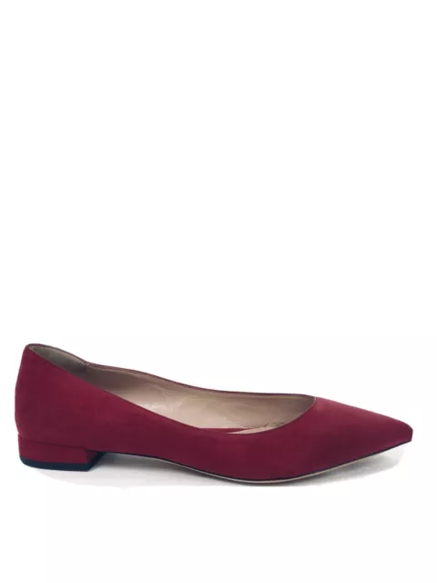 Giorgio Armani Women's Brule Asymmetrical Suede Ballet Flats EU36 US5.5 NIB $675