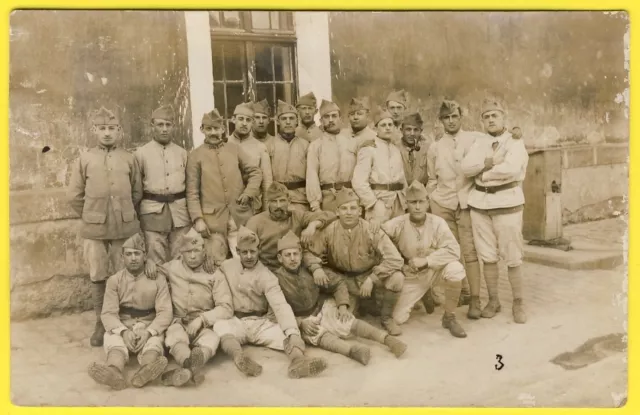 cpa METZ PHOTO MILITARY SOLDIERS BARRACKS CALOT 154th Regiment on April 9, 1921