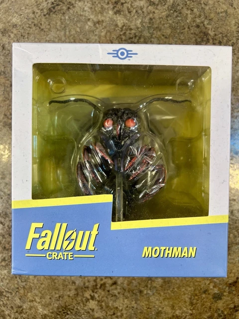 LOOT CRATE SCREEN Shots Fallout Mothman Figure Bethesda NIB Sealed