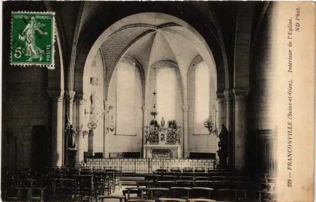 CPA AK FRANCONVILLE - Church Interior (519573)