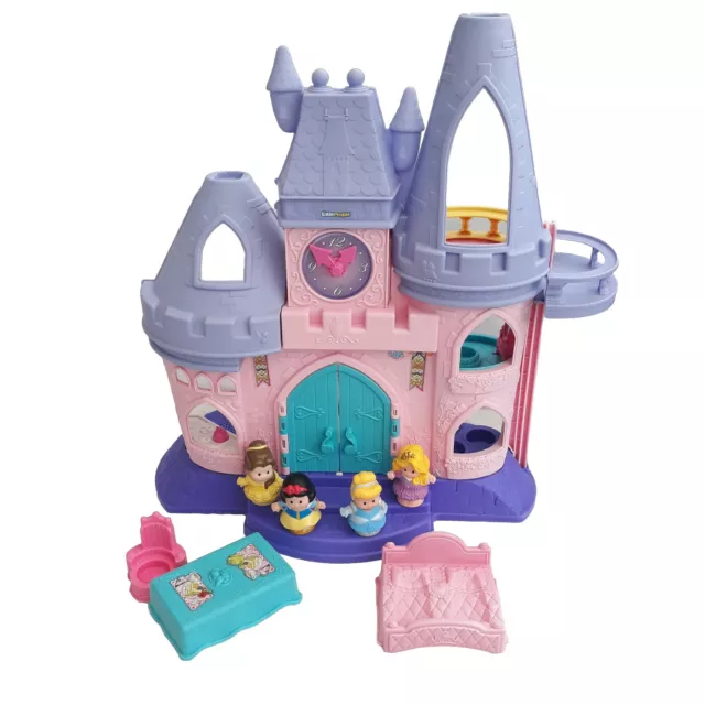 Fisher Price Little People Disney Princess Musical Castle Snow White Belle