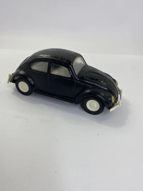Vintage 1960's Tonka Volkswagen Beetle VW Pressed Steel Black Model 52680 •VW• Vintage 1960's Tonka Volkswagen Beetle VW Pressed Steel Black Model 52680 •VW•