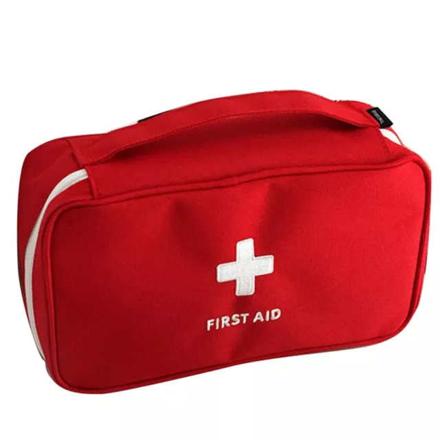 Large Capacity Portable Medicine Storage Bag Outdoor First Aid Kit Organizer