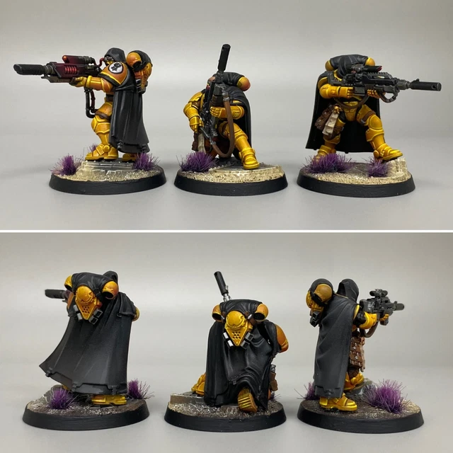 5 Assault Intercessor Équipe Impérial Fists Espace Marines Warhammer
