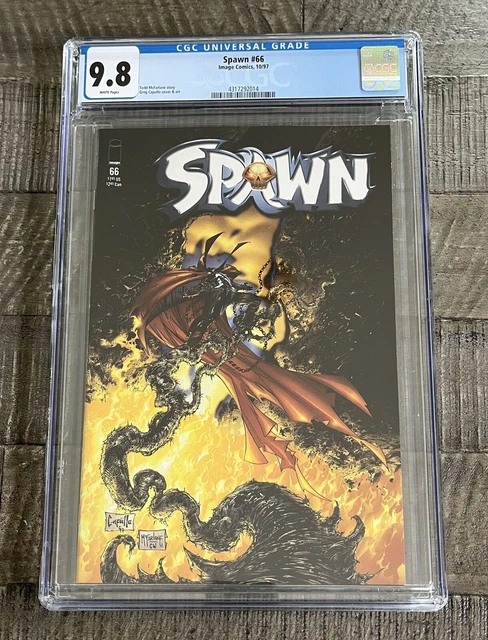 Image Comics Spawn 66 CGC 9.8 WP Todd McFarlane Greg Capullo LOW POP ISSUE