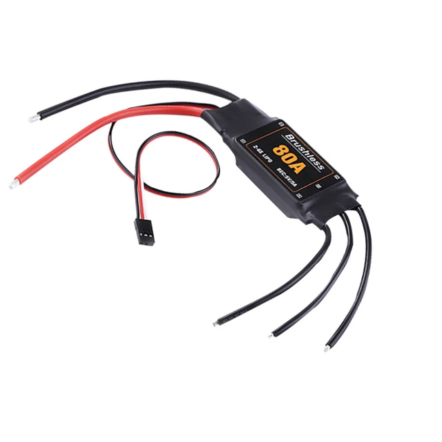 60A Brushless Wasserdichter ESC Elektronischer Drehzahlregler für 1/10 RC Auto Teile Sale
