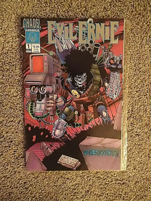 1993 Chaos! Comics Evil Ernie The Resurrection #1 VF