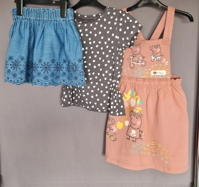 Pacchetto vestiti estivi per bambine età 3-4 anni. Usato. Condizioni perfette.