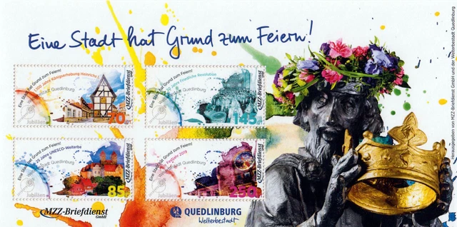 Deutsche Privatpos - MZZ Halle- Eine Stadt hat Grund zum Feiern 2019, postfrisch
