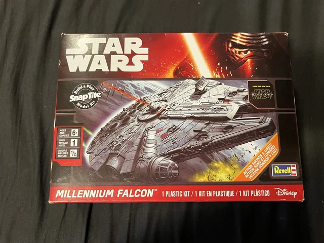 New Sealed Revell Star Wars Millennium Falcon Model Kit 85-1633 Snaptite