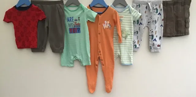 Pacchetto di abbigliamento bambini età 9-12 mesi George F&F TU