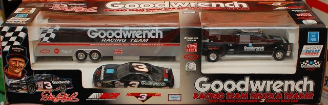 1993 Brookfield Dale Earnhardt Goodwrench Racing Team Truck & Trailer plus Car