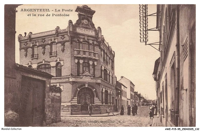 CPA Viarmes(S.-et-O.) - Carrefour de la Fontaine Rues de Paris et de