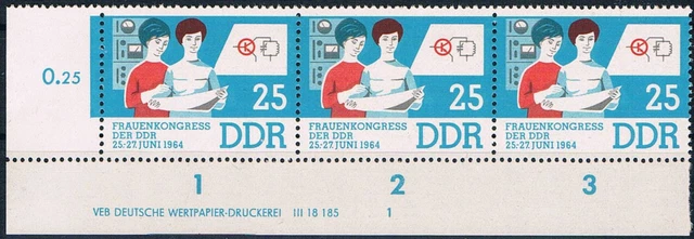 DDR ; Druckvermerk  Mi.:  1031 fn 1, postfrisch