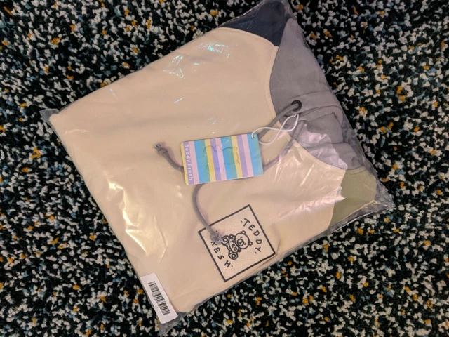 Teddy fresh color on sale block hoodie uk